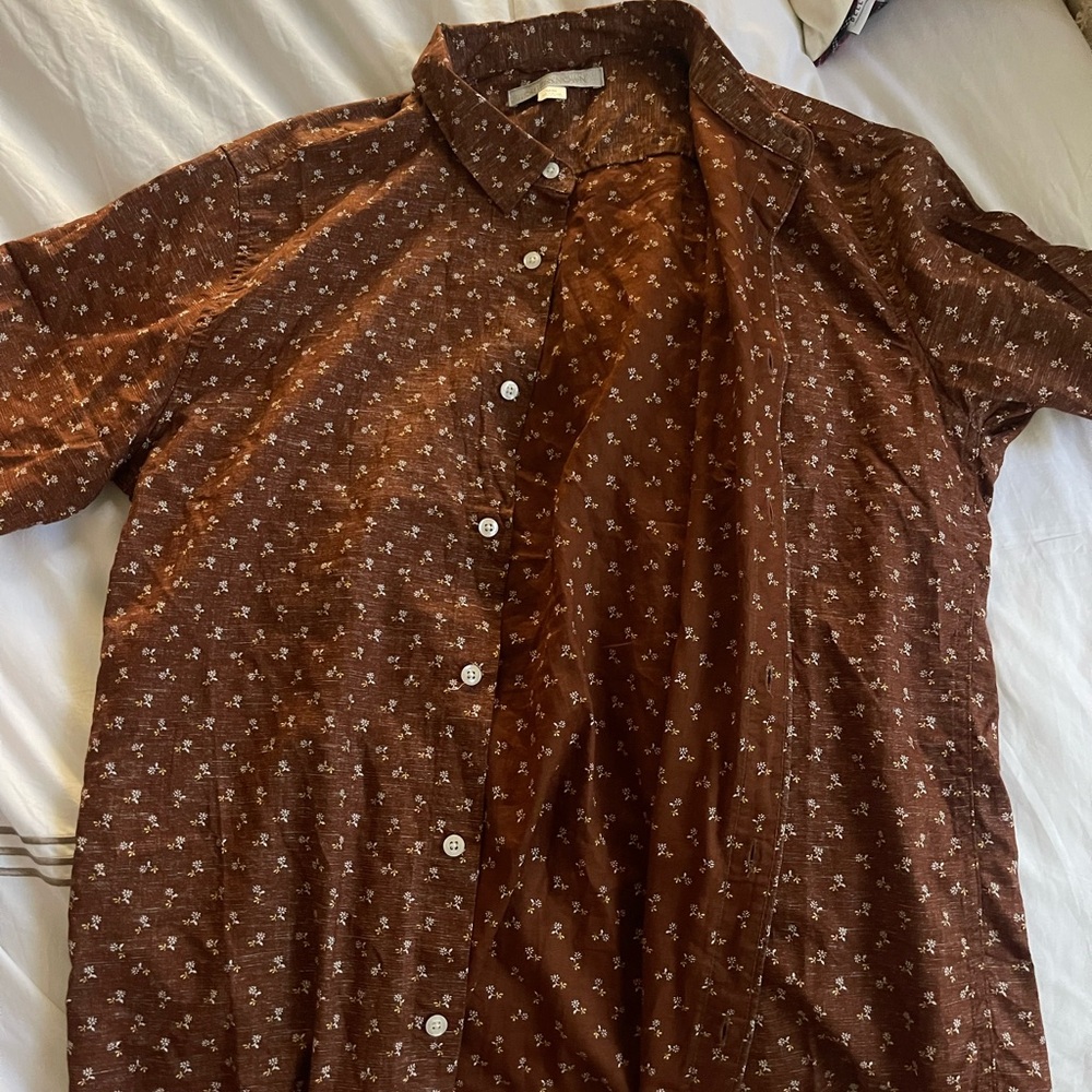 Outerknown short sleeve button up